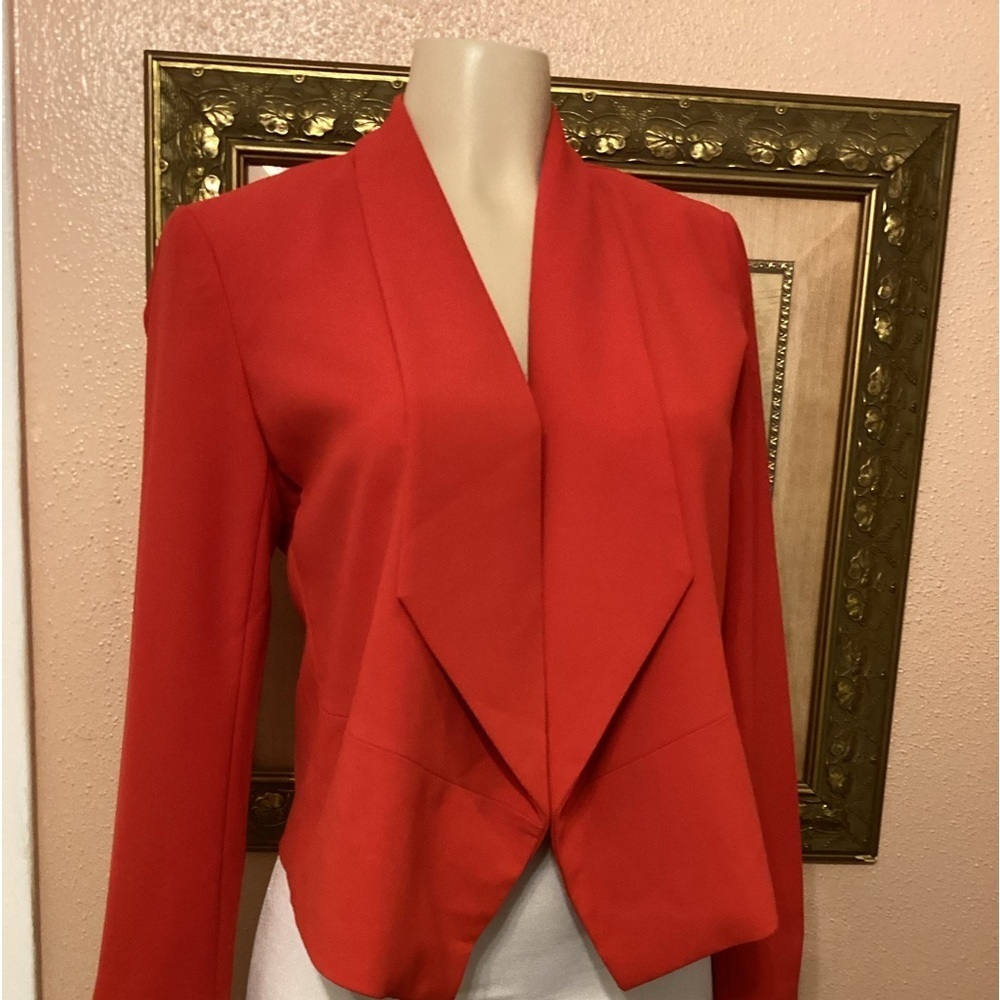 Philosophy Classy Red Blazer Size 4